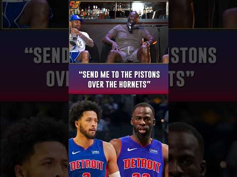 Draymond Green would pick the Pistons over the Hornets? #detroitpistons #detroitbasketball #nba