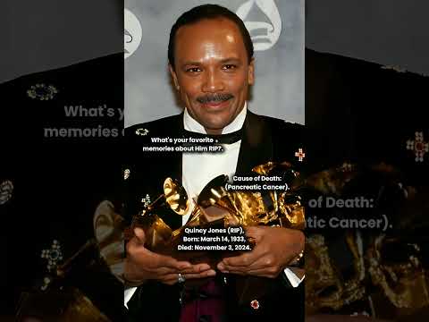 Quincy Jones: A Heartfelt Tribute to a Music Legend #rip #quincyjones #legend #legacy