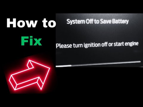 Ford &quot;System Off to Save Battery&quot; Causes &amp; Quick Fix