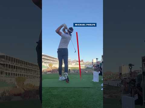Celebrity swings at the WM Phoenix Open 🏌️‍♂️