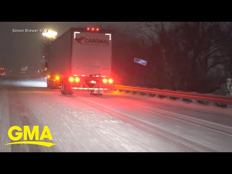 Millions brace for snow and ice as blast of arctic air moves across US l GMA
