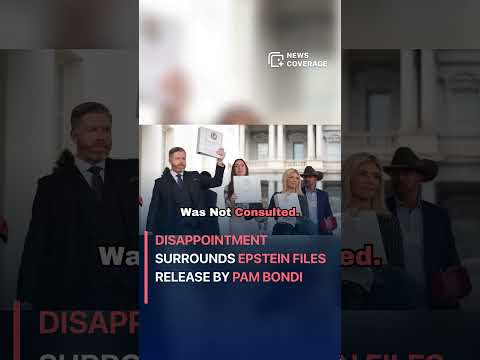 Disappointment Surrounds Epstein Files Release by Pam Bondi #crime #law #crisis
