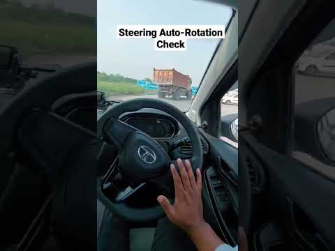 Steering Auto-Rotation Check of Tata Tiago #shorts #youtubeindia 🙏🙏🙏 #tatatiago