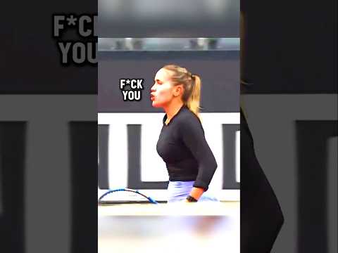 Sofia Kenin LOST IT