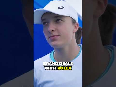 Rising Tennis Phenom Iga witek Dominating the Court and the Bank