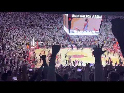 Arkansas Upsets #1 Auburn!!