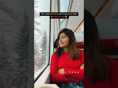 Most Expensive &amp; Scenic Train in Switzerland! ❄️