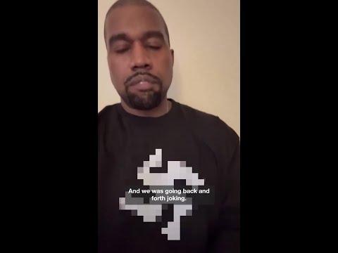 Kanye West dons swastika shirt in bizarre crypto rant