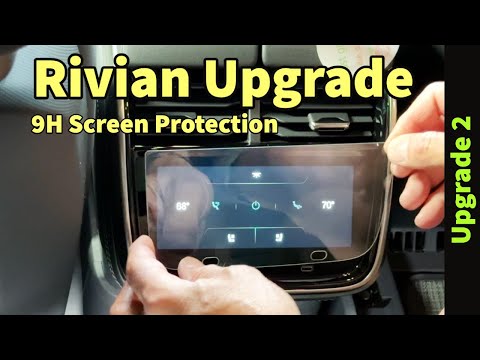 Rivian R1T Upgrade 2 - 9H Protection for All 3 Screens