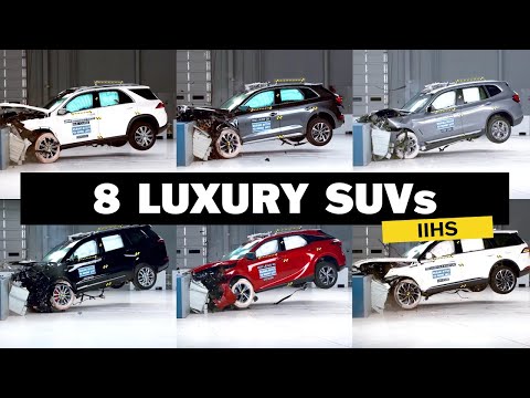 Crash Test Compilation | 8 Luxury SUV 2024