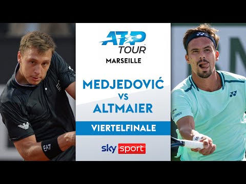 Medjedović 🇷🇸 - Altmaier 🇩🇪 - Viertelfinale | Open 13 Marseille 2025 | Highlights - Sky Tennis