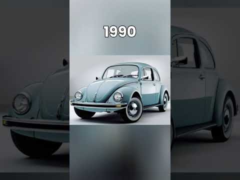 Evolution of Volkswagen Beetle (1940~2022) #shorts