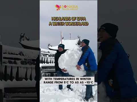 Discover the Highlands of Sapa: A Winter Wonderland | #sapa #snow #winter #travelwithsonasia