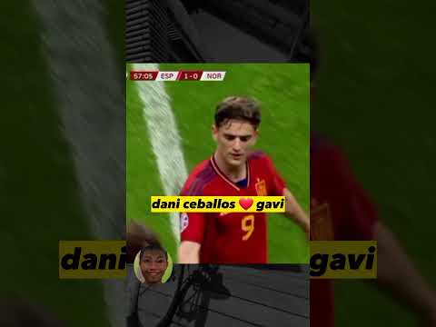 dani ceballos ❤ gavi #realmadrid #barcelona #shorts