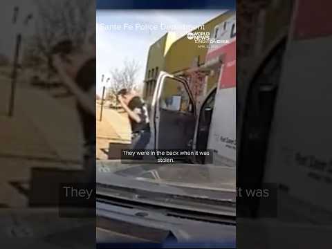 New Mexico police chase alleged kidnapper in U-Haul truck