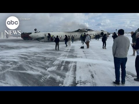 Delta offers $30K to passengers on jet that flipped on Toronto runway