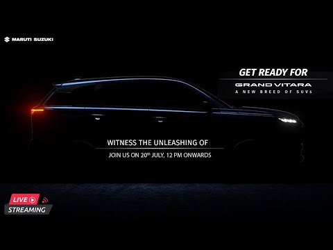 Maruti Suzuki Grand Vitara 2022 🔥 Live Launch Event 🔴 World Premiere!