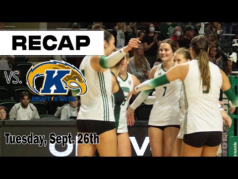 Ohio took down Kent State for its first sweep in the Convo this season