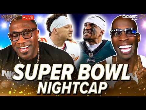 Unc &amp; Ocho react to Super Bowl LIX: Patrick Mahomes &amp; Chiefs FALL to Jalen Hurts &amp; Eagles | Nightcap