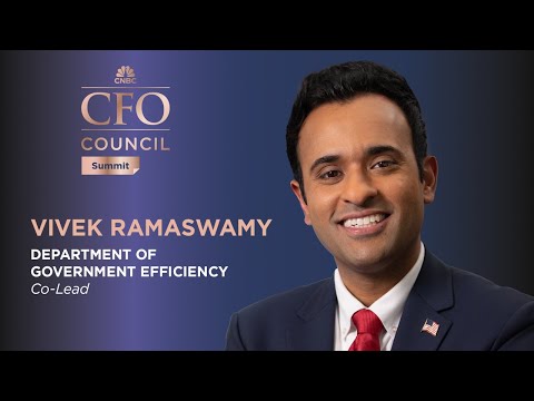 DOGE Co-Lead Vivek Ramaswamy at CNBC&#039;s CFO Council Summit — 12/04/24