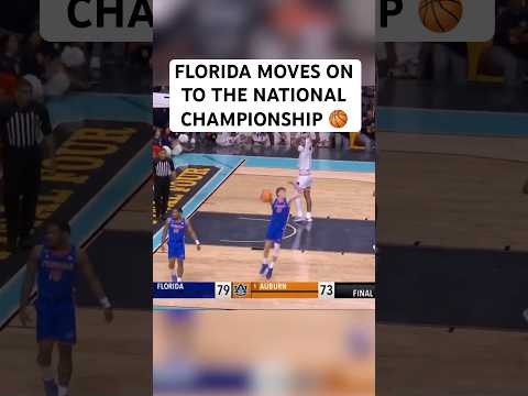 Florida Gators are NATIONAL CHAMPIONSHIP bound 🐊🔥