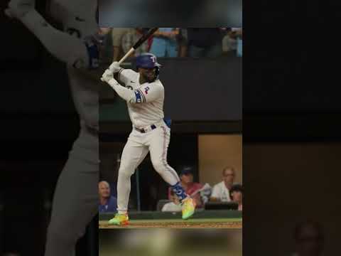 Adolis García Slow Motion Home Run Baseball Swing Hitting Mechanics Instruction Short V6