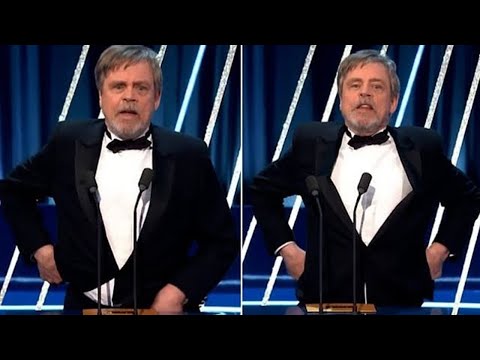 Mark Hamill&#039;s pants fall during BAFTAs: ‘Force was not with him.’