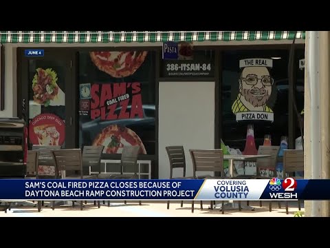 Business owner closes pizza shop during improvement project in Daytona Beach