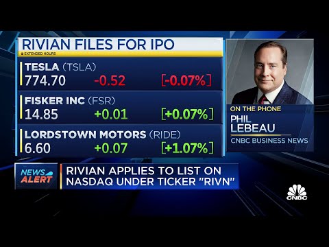 EV company Rivian files for IPO