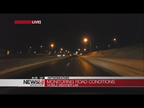 Drivers urged to take it slow on slick roads
