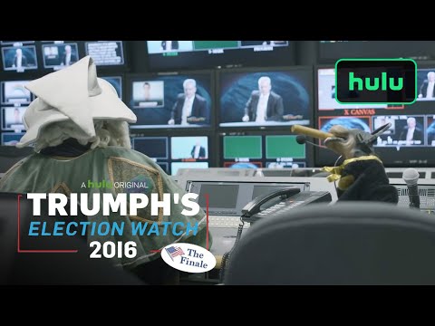 Triumph Stages Trump TV Casting Call for Conservative Commentators | Triumph | Hulu