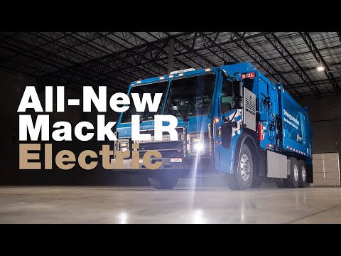 All-New Mack LR Electric Garbage Truck