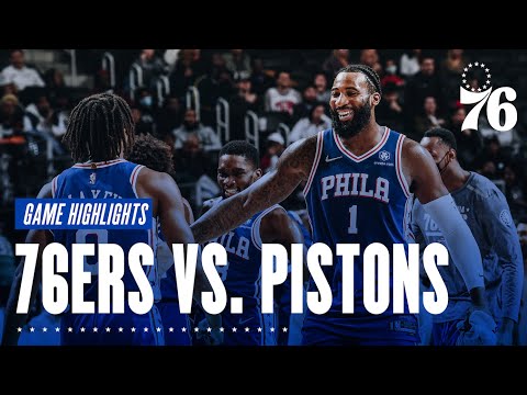 Sixers Pull Away From Pistons In Fourth Quarter For 109-98 Win (11.04.21)