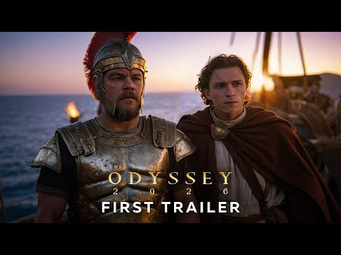 The Odyssey – First Trailer (2026) Matt Damon, Tom Holland | Christopher Nolan Movie (4K)