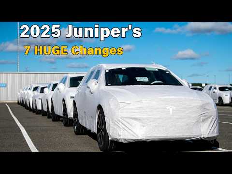 Goodbye Model Y: Elon Musk Unveils 7 Game-Changing Upgrades in Tesla 2025 Juniper!