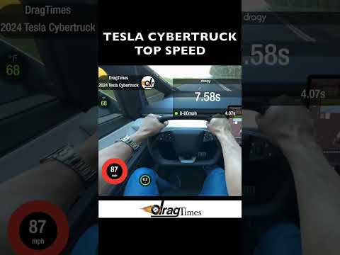 Tesla Cybertruck TOP SPEED #automobile #cybertruck #tesla