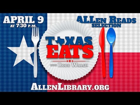 Author Robb Walsh - Texas Eats: The New Lone Star Heritage Cookbook