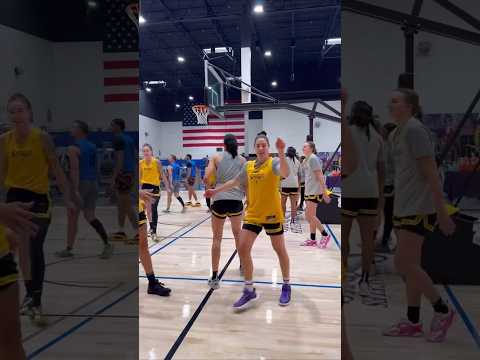 😤 Kelsey Plum buckets at Los Angeles Sparks training camp | WNBA women&#039;s basketball #shorts #short