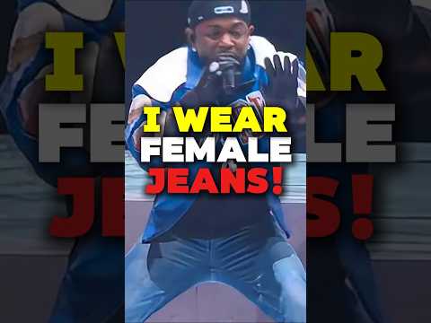 Kendrick Lamar Rocks SUPER BOWL Halftime Show in Women&#039;s Jeans