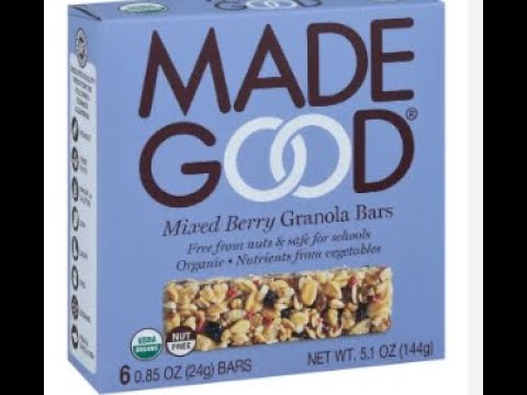 🚨 FDA Issues Risk Warning on Recall of Over 2 MILLION MadeGood Granola Bars! 😱&quot;