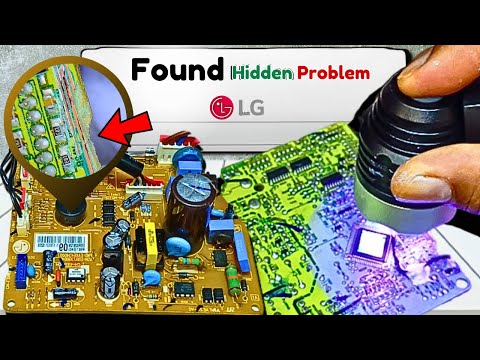 Reviving a Dead LG AC Indoor Circuit Board - Full Repair Walkthrough