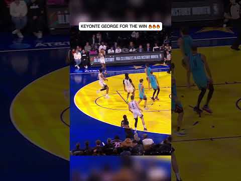 Keyonte George for the win in Rising Stars final game 🔥
