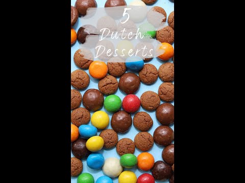 [World Dessert] 5 Dutch Desserts #dessert #netherlands