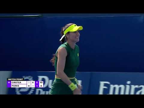 Highlights: Dubai R2 - Sorana Cirstea vs. Alycia Parks - 2025 Dubai Duty Free Tennis Championships