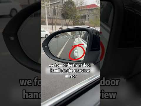 Adjusting the rearview mirror like this can save lives!#car #driving #tips #tutorial