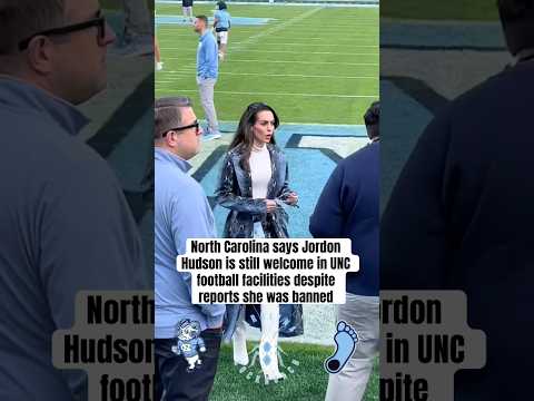Jordon Hudson is NOT banned from UNC football facilities