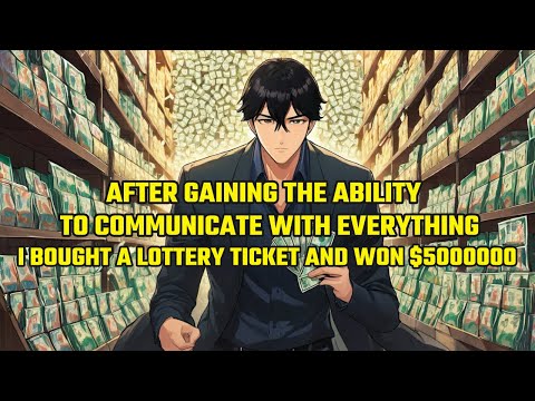 After Gaining the Ability to Communicate with Everything, I Bought a Lottery Ticket and Won $5000000