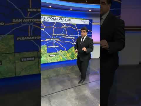 Clouds and drizzle on Tuesday in San Antonio