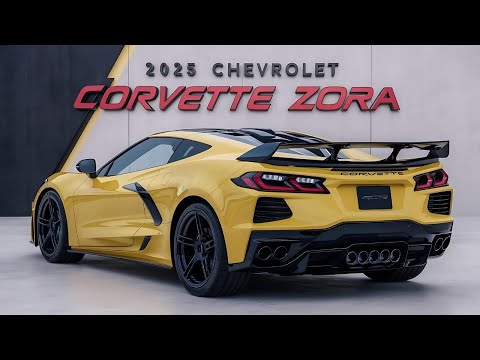 Breaking News: Official 2025 Corvette Zora Unveiled! A New Era in Automotive Excellence