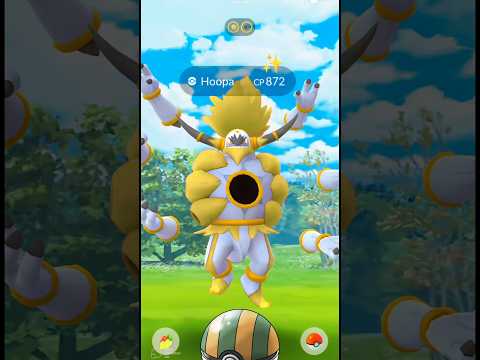 When I Got Hoopa Unbound Without Raid in #pokemongo